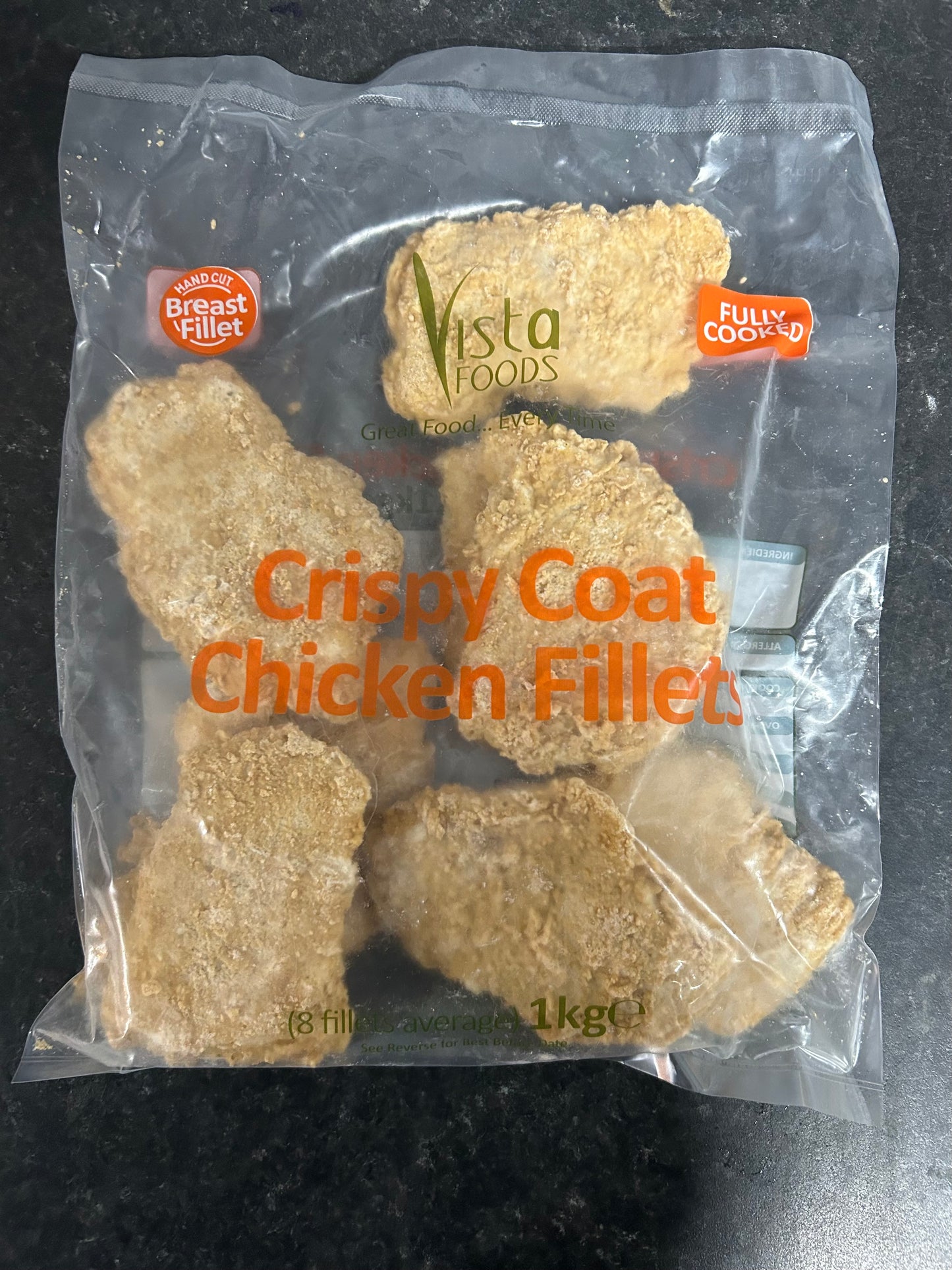Vista Crispy Coated Chicken Fillet