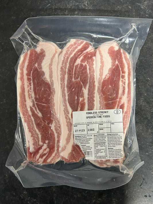 Streaky Bacon x2kg