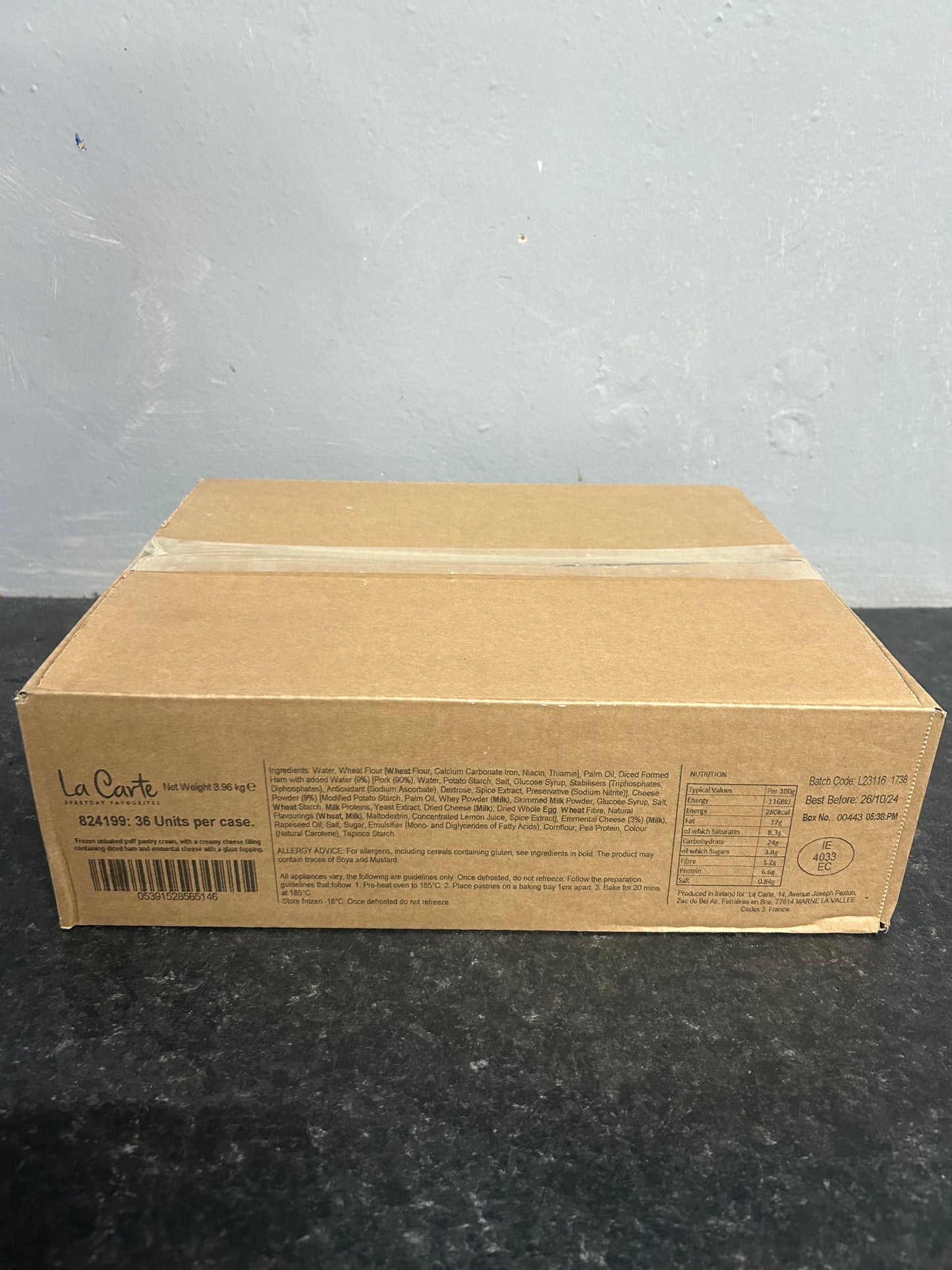 Ham & Cheese Jambon x36