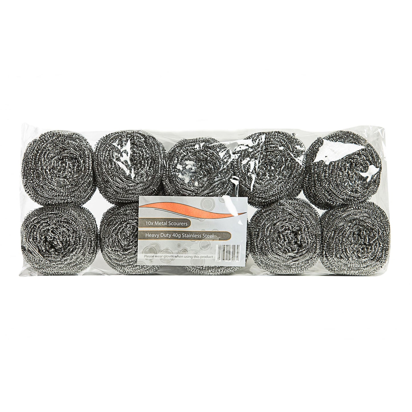 Stainless Steel Scourers x10